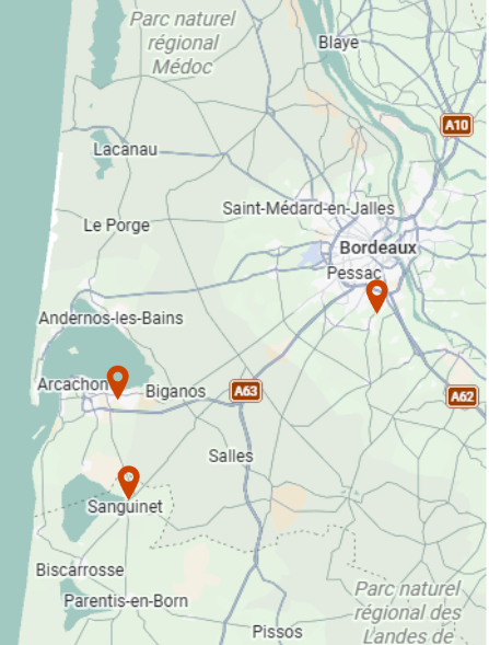 Bilan de compétences map